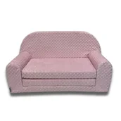 Zestawy mebli dla dzieci - SOFA SOFKA KANAPA PIANKOWA MATERAC PUFA BEZPIECZNA PREZENT - miniaturka - grafika 1