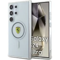 Etui i futerały do telefonów - Etui Ferrari IML Transp Inner Circle Line MagSafe na Samsung Galaxy S24 Ultra - czarne - miniaturka - grafika 1
