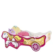 Łóżka dla dzieci i młodzieży - Łóżko Dziecięce z Materacem Cinderella Halmar Wielobarwny - miniaturka - grafika 1