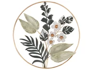 Dekoracje domu - Dekoracja ścienna zielona ze złotym DUBNIUM - miniaturka - grafika 1