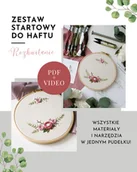 Dekoracje domu - Zestaw startowy do haftu dla początkujących, tamborek do haftowania na prezent - miniaturka - grafika 1