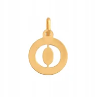 Wisiorki - Złota Zawieszka Literka 585 0.40 g, Śr. 10 mm - miniaturka - grafika 1