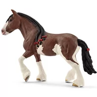 Figurki dla dzieci - SLH13809 Schleich Horse Club - Klacz rasy clydesdale, figurka dla dzieci 3+ - miniaturka - grafika 1