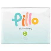 Pieluchy - Pillo Pieluszki dla dzieci, 186 szt., rozmiar 2 (4-8 kg) - miniaturka - grafika 1