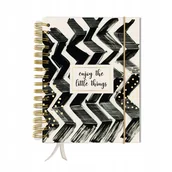 Planery - Bullet journal notes planer zeszyt Bujo A5+ kropki - miniaturka - grafika 1