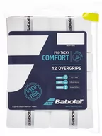 Tenis stołowy - Babolat Pro tacky over Grip Pack 12er, biały 140605 - miniaturka - grafika 1