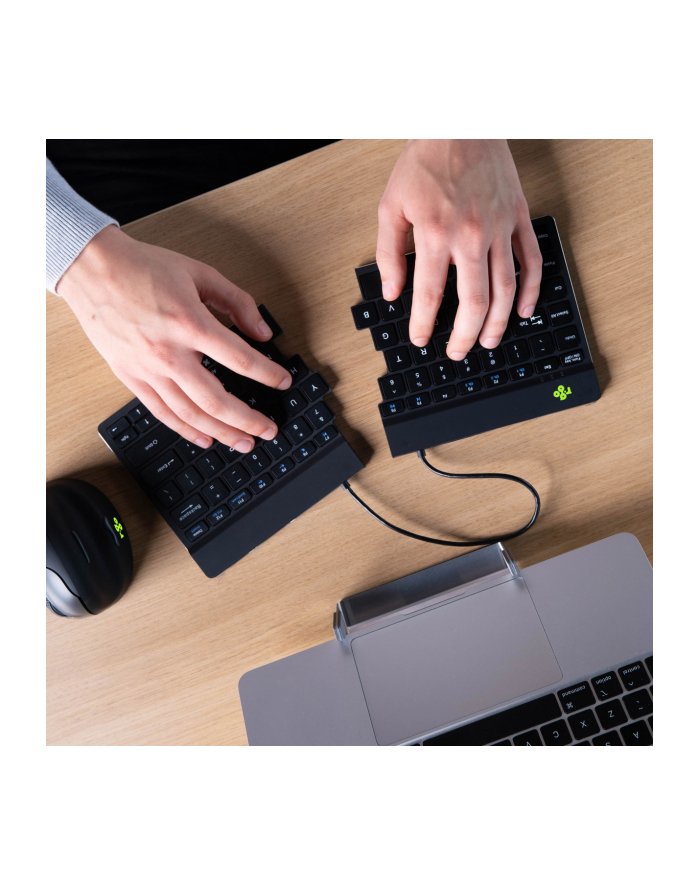 R-GO SPLIT BREAK ERGONOMIC KEYBOARD QWERTY US BLUETOOTH B
