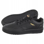 Sneakersy męskie - Buty Sneakersy Męskie Puma Court Classic Black 395018 Czarne - miniaturka - grafika 1