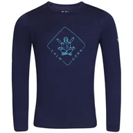 Koszulki sportowe męskie - Koszulka męska Zulu Merino Buddha 160 Long Rozmiar: XXL / Kolor: niebieski - miniaturka - grafika 1