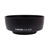 Dekielki do obiektywów - Caruba ES-62II Czarny - Nasadki do obiektywów (Rond, Canon EF 50mm f/1.8 II, czarny) - miniaturka - grafika 1