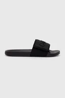 Klapki i japonki męskie - Calvin Klein klapki ADJ POOL SLIDE TPU męskie kolor czarny HM0HM01437 - miniaturka - grafika 1