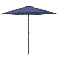 Parasole ogrodowe - Beliani Parasol ogrodowy 270 cm morski VARESE - miniaturka - grafika 1