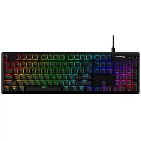 Klawiatura HyperX Alloy Origins PBT - Aqua, US (639N5AA#ABA) Czarna - Klawiatury - miniaturka - grafika 1