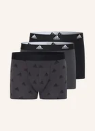 Majtki damskie - Adidas Bokserki Active Flex Cotton, 3 Szt. grau - miniaturka - grafika 1