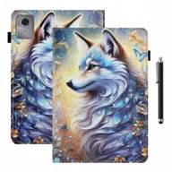 Etui do tabletów - ETUI SKÓRZANE GRAFIKA + RYSIK do Lenovo Tab M11 10,95 TB-330 - miniaturka - grafika 1