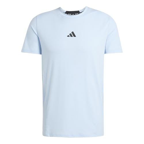 adidas Mezczyzni D4T Workout Shirt, glow blue, XXL