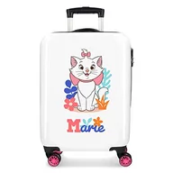 Walizki - Disney Aristocatos walizka kabinowa wielokolorowa 38 x 55 x 20 cm sztywny ABS zamek szyfrowy boczny 34 l 2 kg 4 podwójne koła - miniaturka - grafika 1