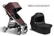Wózki dziecięce - BABY JOGGER CITY MINI 2 4W 2w1 Brick Mohogany - miniaturka - grafika 1