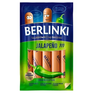 Berlinki Jalapeno 250 G Morliny - Pasztet i przetwory mięsne - miniaturka - grafika 1