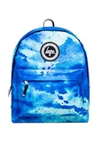 Plecaki - hype Unisex niebieski plecak z herbem wodnym, NIEBIESKI, Jeden rozmiar, Casual - miniaturka - grafika 1