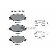 Klocki hamulcowe - Klocki hamulcowe - komplet TEXTAR 2283801 - miniaturka - grafika 1