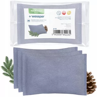 Osuszacz powietrza Pochłaniacz Wilgoci Do Auta Jednorazowy 250G 3 Szt - Domowe osuszacze powietrza - miniaturka - grafika 1
