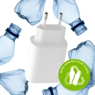 Ładowarki i akumulatory - dbramante1928 re-charge - EU Wall Charger - 2x USB-C 25W - W, Indoor, AC, White - miniaturka - grafika 1