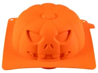 Formy do ciast - LIVARNO home Foremki do kostek lodu, forma do pieczenia lub zestaw form do pieczenia na Halloween (Zestaw dyni/czaszek 2 sztuki) - miniaturka - grafika 1