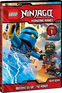 Galapagos LEGO NINJAGO PODNIEBNI PIRACI CZĘŚĆ 1 Płyta DVD) - Pozostałe filmy DVD - miniaturka - grafika 2