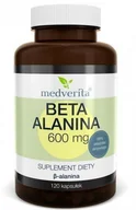 Witaminy i minerały - Medverita Beta Alanina 600 mg 120 k - miniaturka - grafika 1