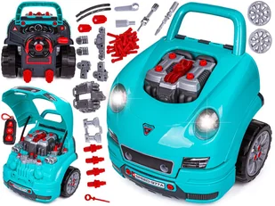 NIEBIESKI ZESTAW MECHANIKA,WARSZTAT - Zabawy w naśladowanie dorosłych - miniaturka - grafika 1