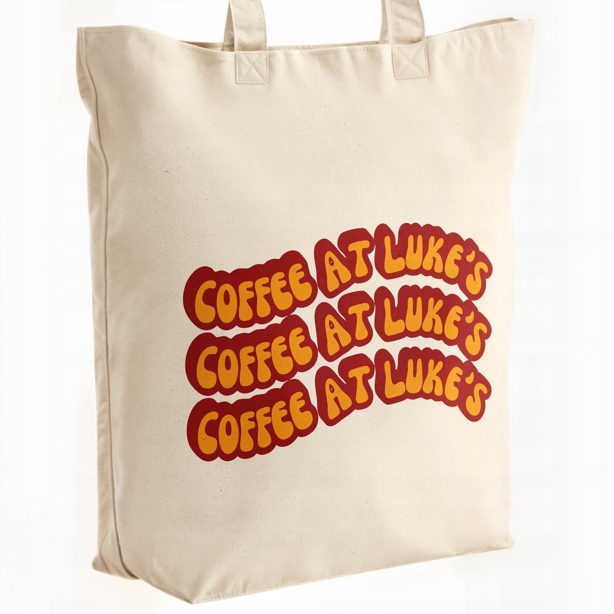 Torba bawełniana premium na zakupy Gilmore Girls Luke's Dla Fanów Seralu