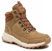 Buty trekkingowe męskie - 39 Buty Zimowe Kappa Beżowe Brązowe Półbuty 260977T-4143 - miniaturka - grafika 1