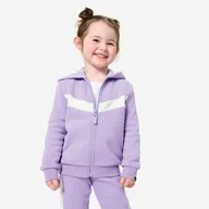 Odzież sportowa dziecięca - Bluza dziecięca Domyos Basic rozpinana - miniaturka - grafika 1