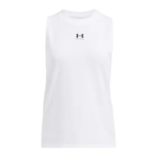 Tank top treningowy damski Under Armour Rival Muscle Tank - Koszulki sportowe damskie - miniaturka - grafika 1