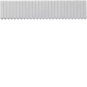 Rozdzielnie elektryczne - Hager polo Maskownica do rozdzielnicy 430mm dla 24 modułów biała JP002 JP002 - miniaturka - grafika 1