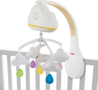 Karuzele dla niemowląt - ZABAWKA KARUZELA DO KOŁYSKI Z POZYTYWKĄ GRAJĄCA USPOKAJAJĄCA PŁACZ DZIECKA - miniaturka - grafika 1