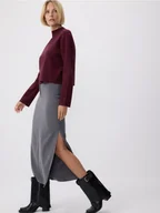 Spódnice - Reserved - Spódnica maxi z rozcięciem - ciemnoszary - miniaturka - grafika 1