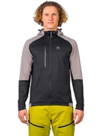 Kurtki i kamizelki sportowe męskie - Hannah Kurtka funkcyjna "Tariq" w kolorze antracytowo-beżowym - miniaturka - grafika 1