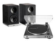 Zestawy stereo - Audio-Technica AT-LP60XUSB (czarny) + Connex (czarny) - miniaturka - grafika 1