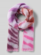 Apaszki i szaliki damskie - Szal z aplikacją z logo model ‘Jacquard’ - miniaturka - grafika 1