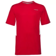 Tenis ziemny - Koszulka tenisowa męska Head Club 22 Tech T-shirt red XL - miniaturka - grafika 1