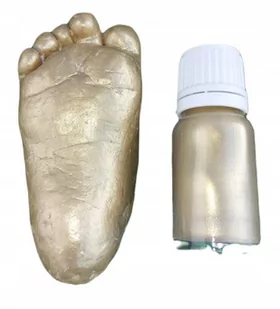 Farbka Złota do Odlewów Gipsowych Części Ciała 10ml - Akcesoria rzeźbiarskie - miniaturka - grafika 1