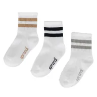 Skarpetki dla dzieci - Skarpety Sprandi 0KB-001-SS25 (3-PACK) Biały - miniaturka - grafika 1