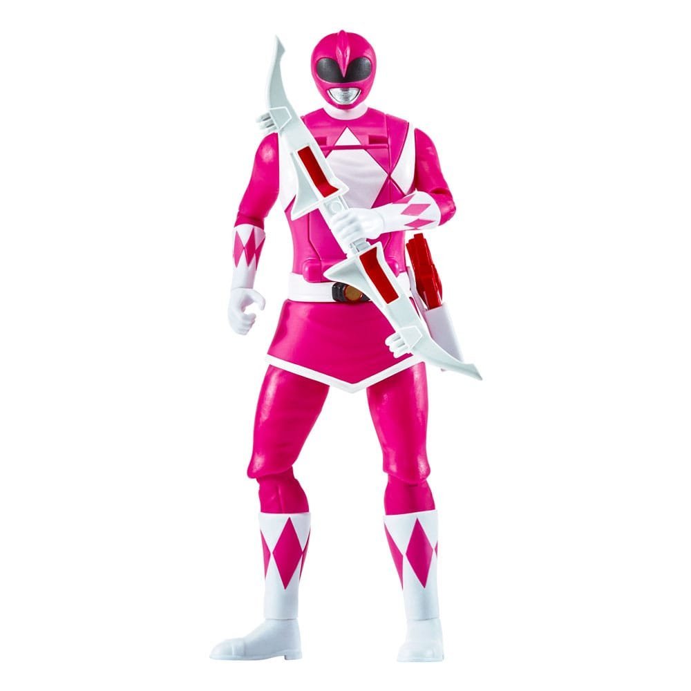 Figurka akcji Auto-Morphin Różowa Rangerka 12 cm - Mighty Morphin Power Rangers