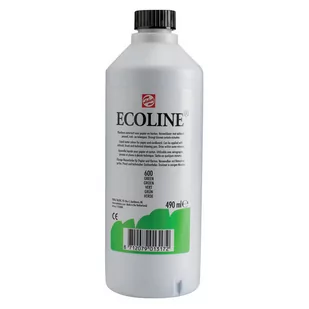 Talens Ecoline farba akwarel płyn 490ml 600 green - Farby i media malarskie - miniaturka - grafika 1