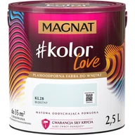 Farby wewnętrzne - Farba #Kolor Love KL28 błękitny 2,5 l Magnat - miniaturka - grafika 1