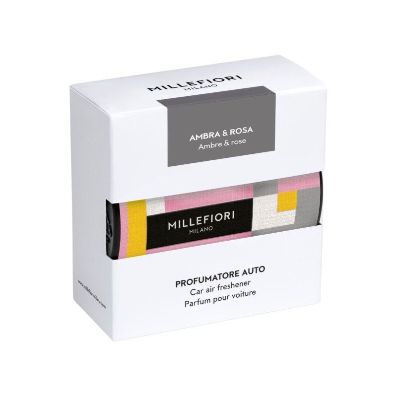 Ambra & Rosa - Millefiori - Zapach do samochodu 