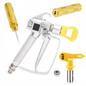 Pozostałe narzędzia pneumatyczne - Pistolet Do Malowania Agregat +Dysza 517+Przebijak - miniaturka - grafika 1