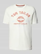 Koszulki męskie - T-shirt o kroju regular fit z czystej bawełny - miniaturka - grafika 1